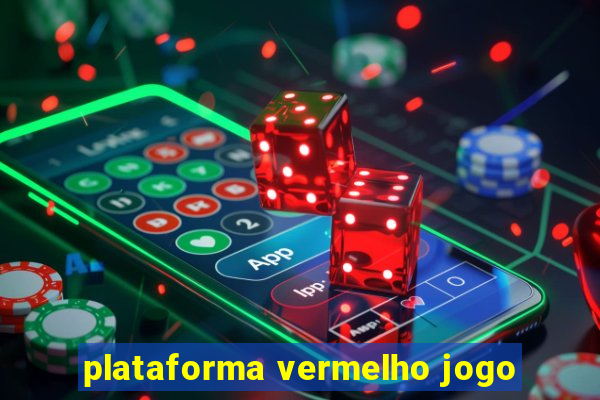 plataforma vermelho jogo